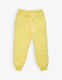 Mini Rodini Graphic-print Elasticated-waist Cotton-jersey Jogging Bottoms -Kid Couture R04131148 YELLOW ALT02