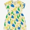 Mini Rodini Pelican-print Short-sleeve Stretch-cotton Dress 18 Months-11 Years