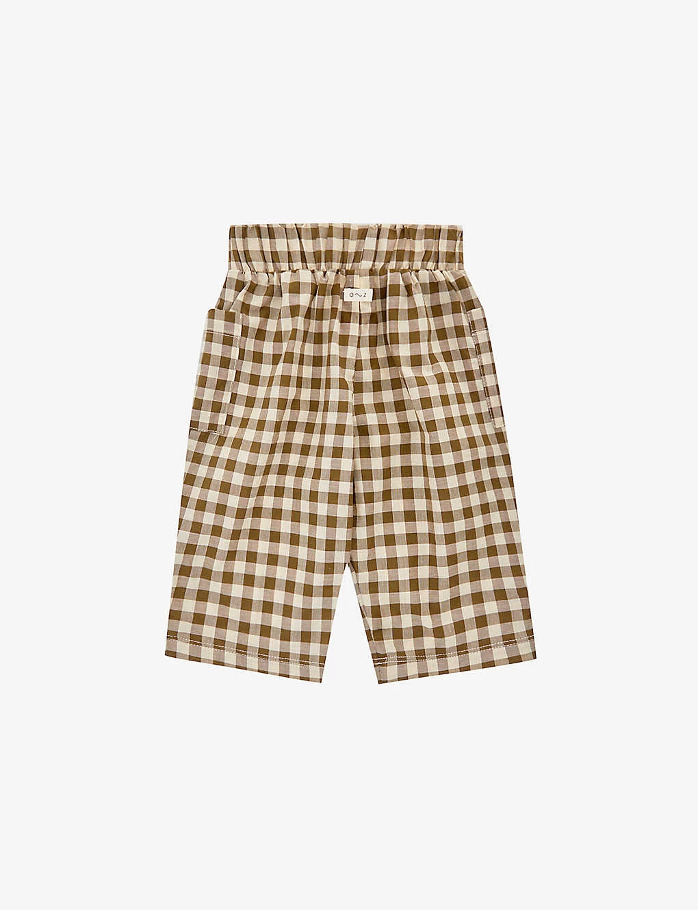 Gingham-print Organic-cotton Shorts 6 Months-4 Years 3 Gingham-print Organic-cotton Shorts 6 Months-4 Years - Image 3