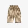 Gingham-print Organic-cotton Shorts 6 Months-4 Years