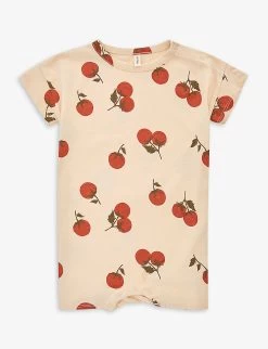 Graphic-print Organic-cotton Babygrow 0-12 Months