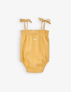 Spaghetti Strap Organic-cotton Body 0-12 Months -Kid Couture R04131288 HONEY ALT02
