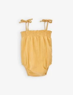 Spaghetti Strap Organic-cotton Body 0-12 Months