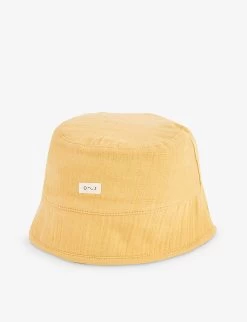 Textured Organic-cotton Bucket Hat