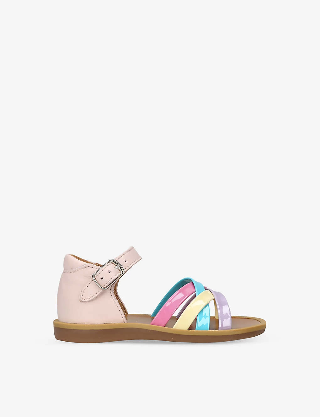 Pom D'Api Poppy Erg Rainbow-strap Faux-leather Sandals 6 Months-3 Years 1 Pom D'Api Poppy Erg Rainbow-strap Faux-leather Sandals 6 Months-3 Years