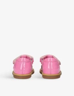 Pom D'Api Poppy T-bar Strap Faux-leather Sandals 6 Months-3 Years -Kid Couture R04132330 PINK ALT03