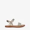 Pom D'Api Plaguette Tao Glitter-sequin Faux-leather Sandals 3-5 Years