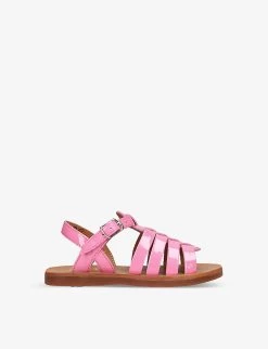 Pom D'Api Plagette Multi-strap Patent-leather Sandals 3-5 Years