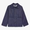 Patch-pocket Organic-cotton Denim Jacket 1-10 Years