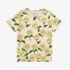 Mini Rodini Mr G Floral-print Stretch-organic-cotton T-shirt
