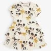 Mini Rodini Mr G Ritzratz Graphic-print Stretch-organic-cotton Dress 18 Months-9 Years