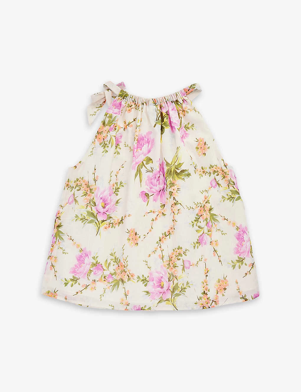 Zimmermann Halter-neck Floral-pattern Cotton Top 4-12 Years 3 Zimmermann Halter-neck Floral-pattern Cotton Top 4-12 Years - Image 3
