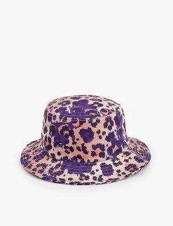 Kid Couture 28 Cheetah-print Cotton-blend Bucket Hat 18 Months-14 Years