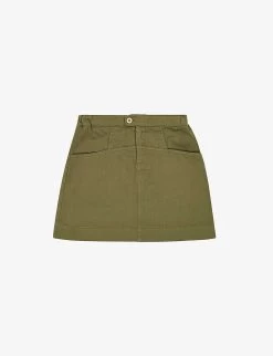 Apera A-line Cotton-twill Skirt 3-16 Years