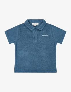 Beetroot Logo Cotton-towelling Top 3-12 Months