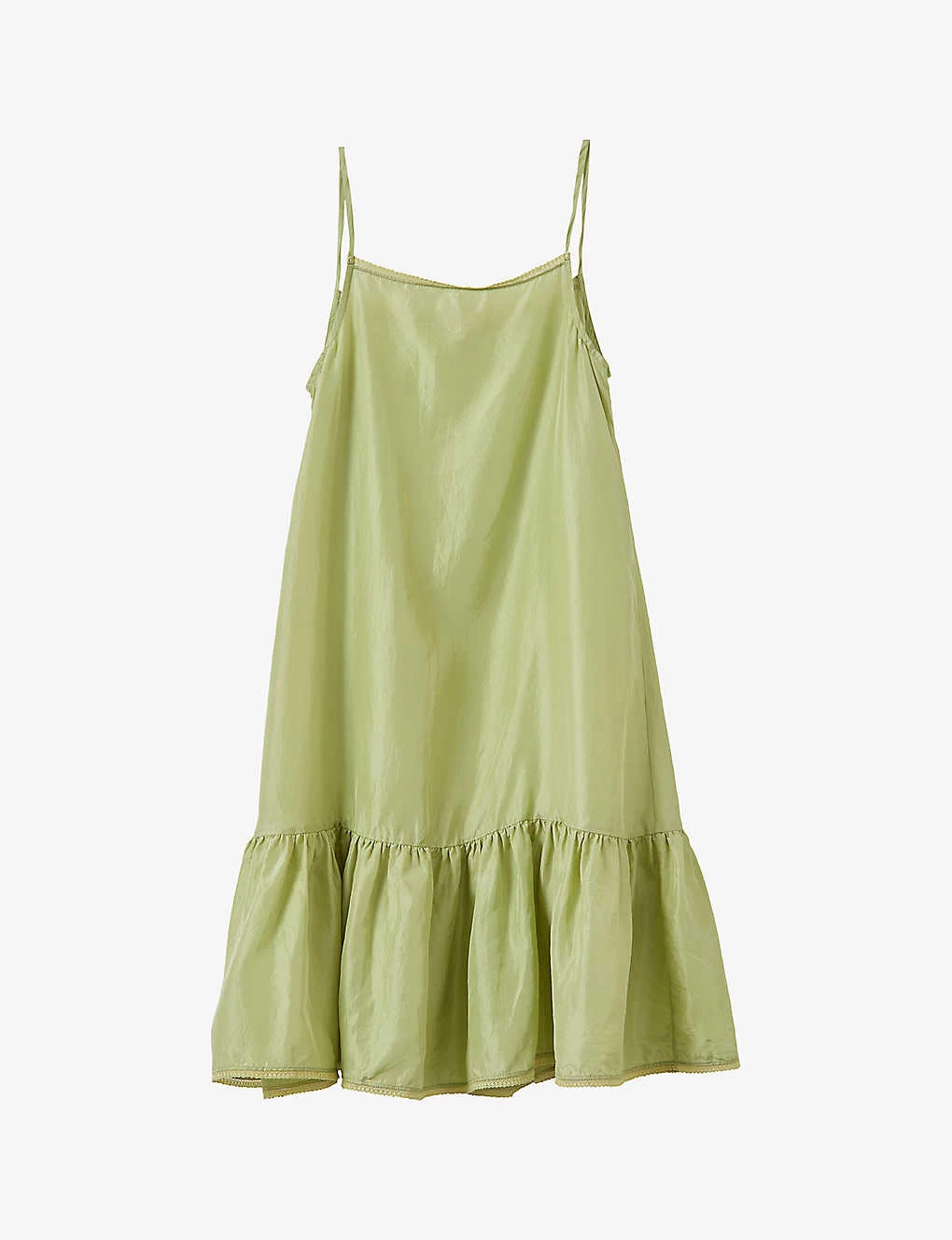 Grape Silk Slip Dress 3-12 Years 3 Grape Silk Slip Dress 3-12 Years - Image 3