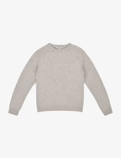 Poa Contrasting Cotton-blend Jumper 3-12 Years