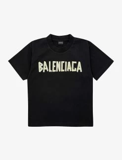 Balenciaga Logo-print Cotton-jersey T-shirt 4-10 Years