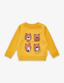 STELLA MCCARTNEY Graphic-print Crewneck Organic Cotton-jersey Sweatshirt 3-36 Months