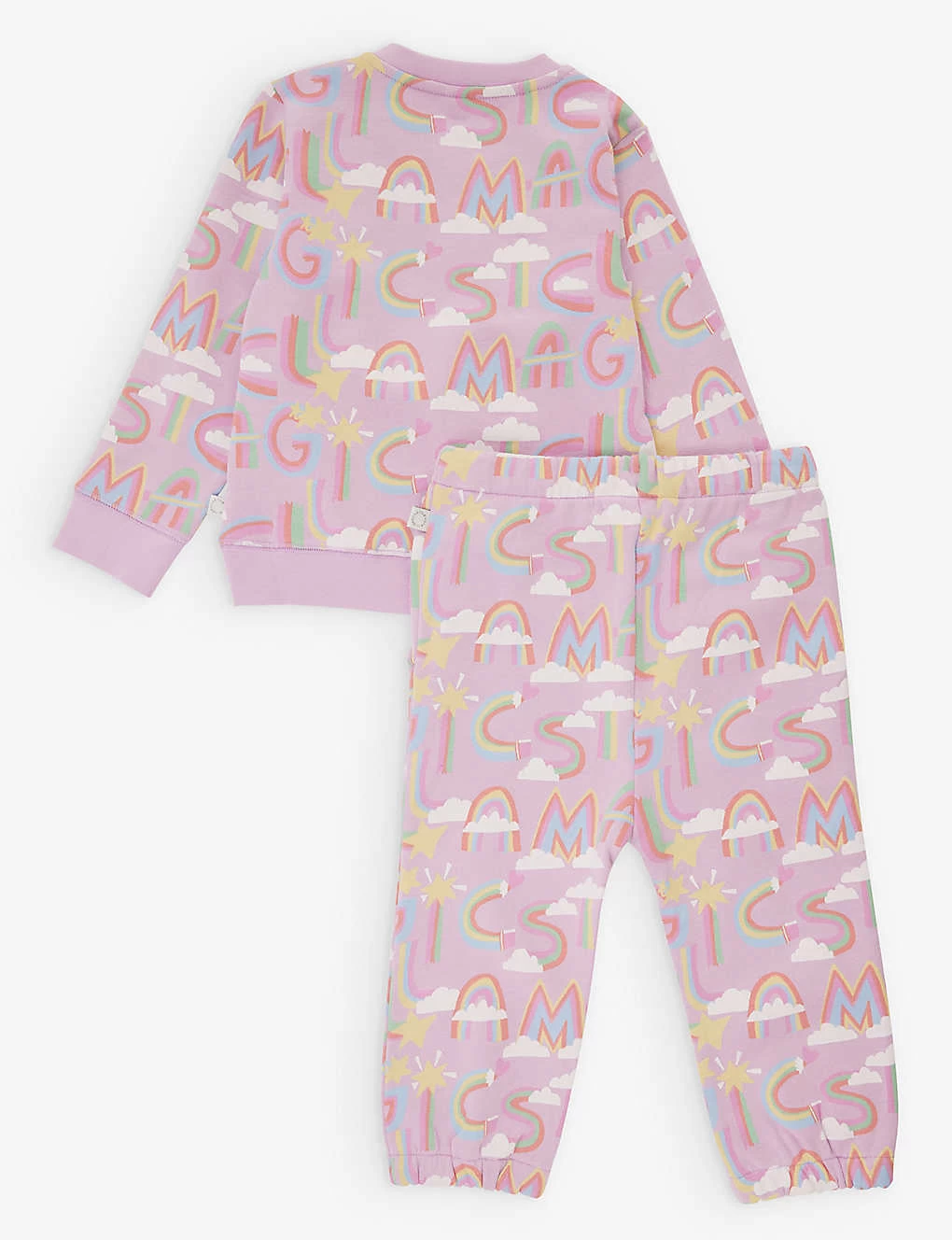 STELLA MCCARTNEY Graphic-print Organic-cotton Tracksuit 6-36 Months 1 STELLA MCCARTNEY Graphic-print Organic-cotton Tracksuit 6-36 Months