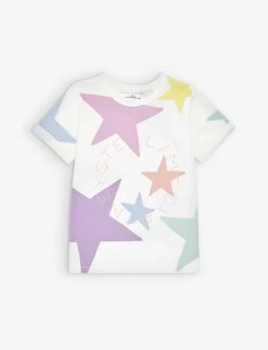 STELLA MCCARTNEY Star-print Organic Cotton-jersey T-shirt 4-14 Years