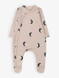 Pebble Midnight Organic-cotton Babygrow 0-12 Months