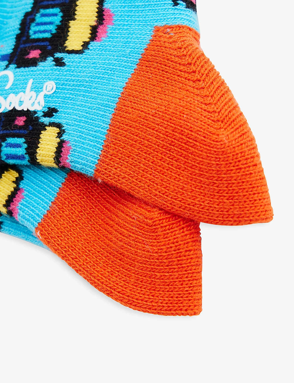 Happy Socks London Taxi Ankle-rise Stretch-organic-cotton Blend Socks 12 Months-9 Years 2 Happy Socks London Taxi Ankle-rise Stretch-organic-cotton Blend Socks 12 Months-9 Years - Image 2