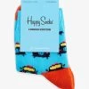 Happy Socks London Taxi Ankle-rise Stretch-organic-cotton Blend Socks 12 Months-9 Years