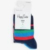 Happy Socks Graphic-print Pack Of Two Stretch-organic Cotton Blend Socks 12-24 Months