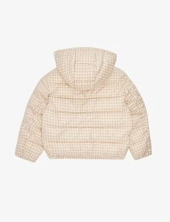 Emporio Armani Brand-appliqué Funnel-neck Shell Jacket 8-14 years -Kid Couture R04148270 01500101 ALT02