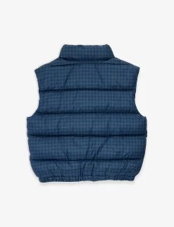 Emporio Armani Funnel-neck Regular-fit Shell Gilet 6-12 Years -Kid Couture R04148271 09780920 ALT02