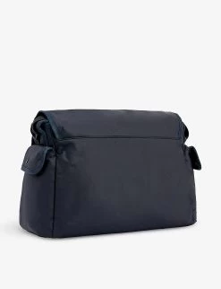 Emporio Armani Logo-embroidered Shell Changing Bag -Kid Couture R04148294 BLUNAVY ALT02