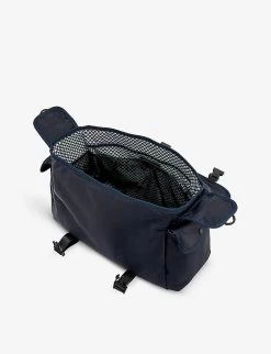 Emporio Armani Logo-embroidered Shell Changing Bag -Kid Couture R04148294 BLUNAVY ALT03