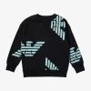 Emporio Armani Logo-print Crewneck Cotton-jersey Sweatshirt 6-14 Years