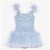 Divinity Ruffle-tulle Embellished Woven Tutu Dress 3-24 Months