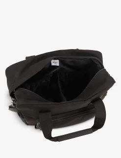 Boss Rubberised-logo Shell Changing Bag -Kid Couture R04150700 BLACK ALT03