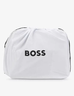 Boss Rubberised-logo Shell Changing Bag -Kid Couture R04150700 BLACK ALT04