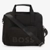 Boss Rubberised-logo Shell Changing Bag