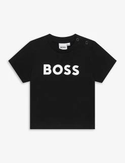 Boss Logo-print Short-sleeve Cotton T-shirt 3 Months-3 Years