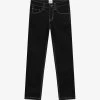 Boss Rubberised Logo-patch Stretch-jeans 4-16 Years