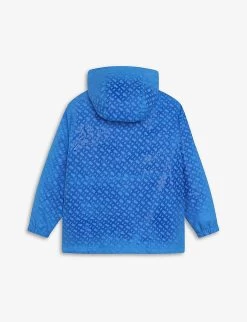 Boss Water-Reactive Logo Shell Windbreaker Jacket 8-14 Years 9 Boss Water-Reactive Logo Shell Windbreaker Jacket 8-14 Years -Kid Couture R04150790 NAVY ALT04