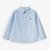 Benetton Logo Striped Cotton Shirt 1-6 Years