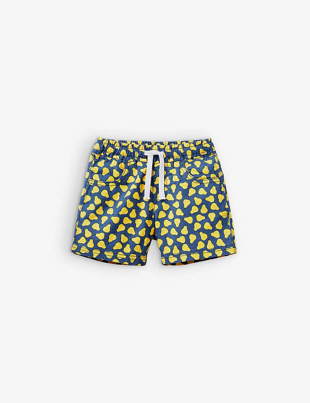 Benetton Pear-print Elasticated-waist Cotton Shorts 1-6 Years 1 Benetton Pear-print Elasticated-waist Cotton Shorts 1-6 Years