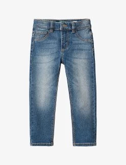 Benetton Slim-fit Straight-leg Stretch-denim Jeans 1-6 Years