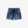 Benetton Elasticated-waist Drawstring-fastening Denim Shorts 1-6 Years
