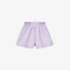 Benetton Graphic-print Elasticated-waist Linen-blend Culottes 6-14 Years