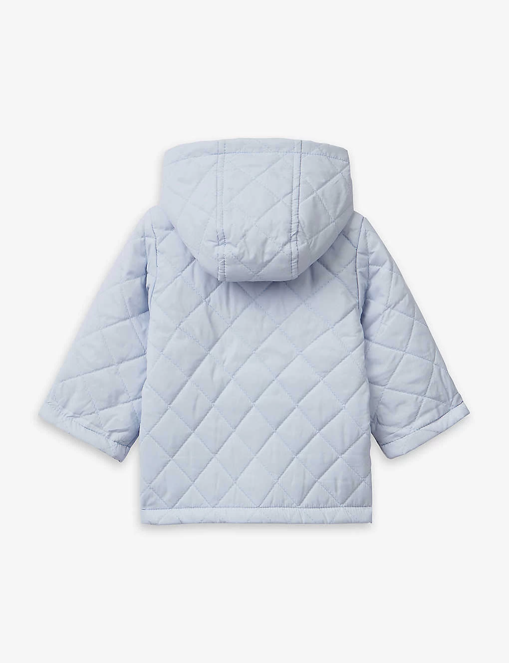 Benetton Logo-embroidered Quilted Woven Jacket 1-18 Months 3 Benetton Logo-embroidered Quilted Woven Jacket 1-18 Months - Image 3