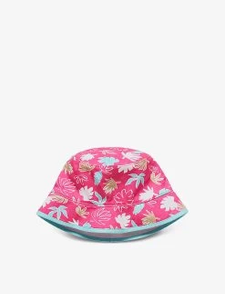 Benetton Pear-print Reversible Cotton Bucket Hat 1-5 Years
