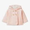 Benetton Hooded Double-breasted Cotton Coat 1-18 Months