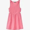 Benetton Cut-out Ribbed Cotton-jersey Dress 6-14 Years